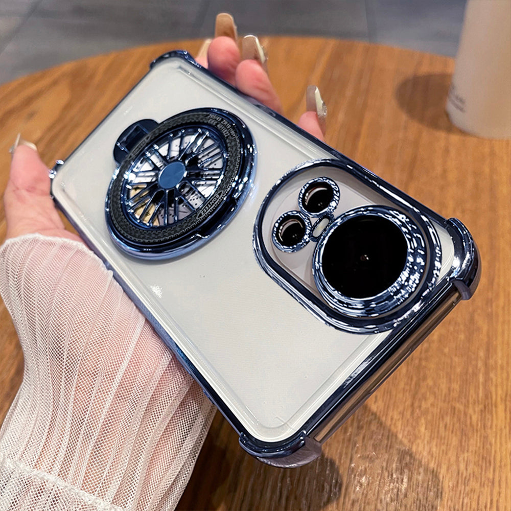 Oppo Reno10 5G Premium Stress Buster Wheel Rotating Shockproof Airbags Case