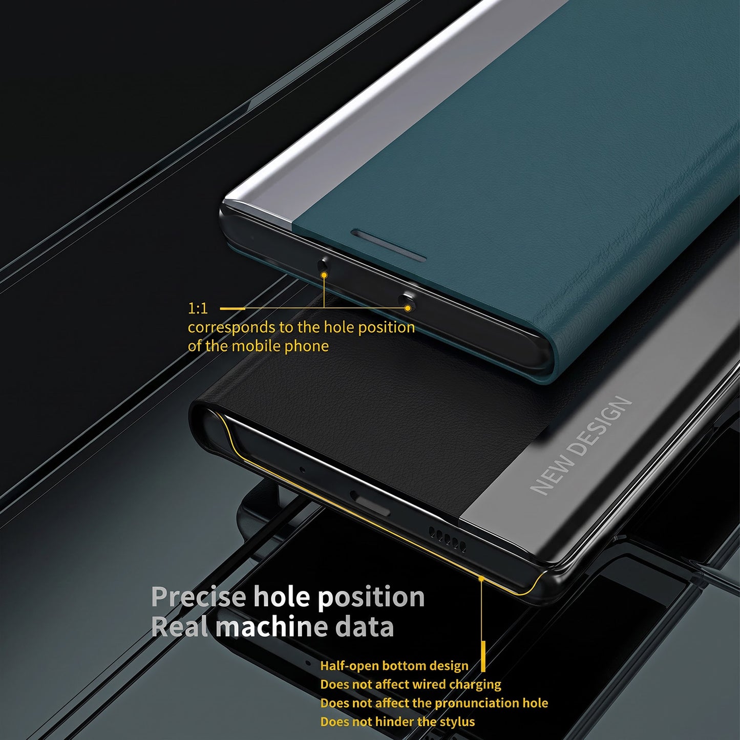 Vivo T5x 5G Flip Leather Case