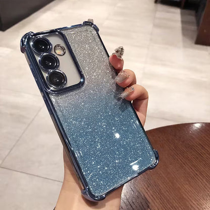 Samsung Galaxy A56 5G Luxury Shimmer Shockproof Airbag Case