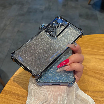 Samsung Galaxy A56 5G Luxury Shimmer Shockproof Airbag Case