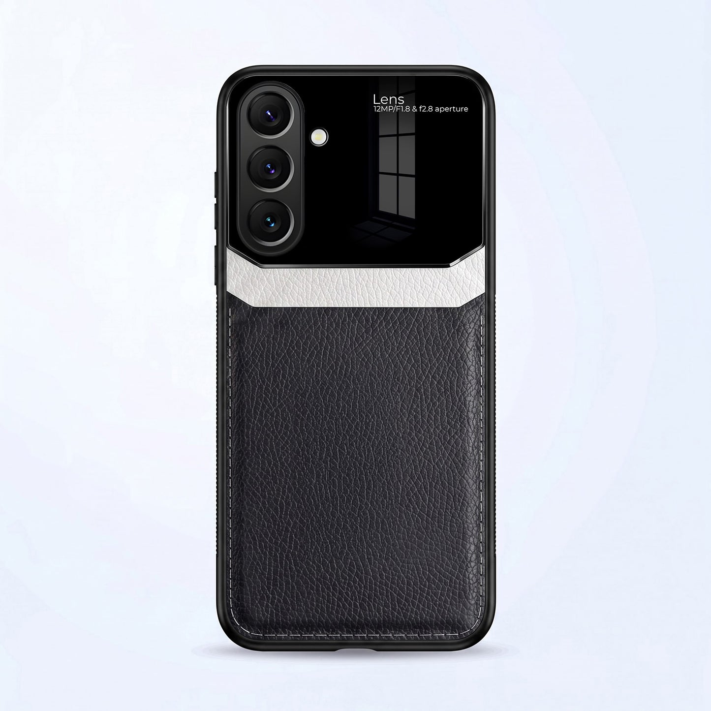 Samsung Galaxy A27 5G Premium Leather Lens Protective Case