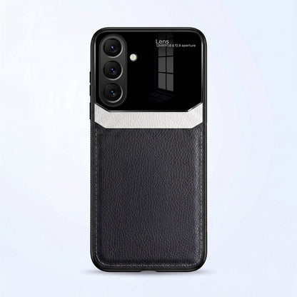 Samsung Galaxy A27 5G Premium Leather Lens Protective Case