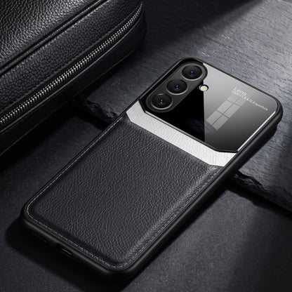 Samsung Galaxy A27 5G Premium Leather Lens Protective Case