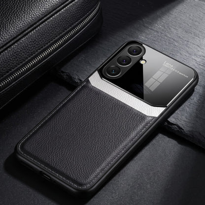 Samsung Galaxy A27 5G Premium Leather Lens Protective Case