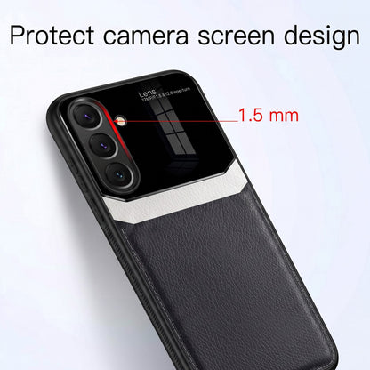 Samsung Galaxy A27 5G Premium Leather Lens Protective Case
