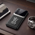 Galaxy A56 5G Satyamev Jayate 3D Metal Leather Back Case