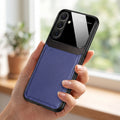 Samsung Galaxy A27 5G Premium Leather Lens Protective Case
