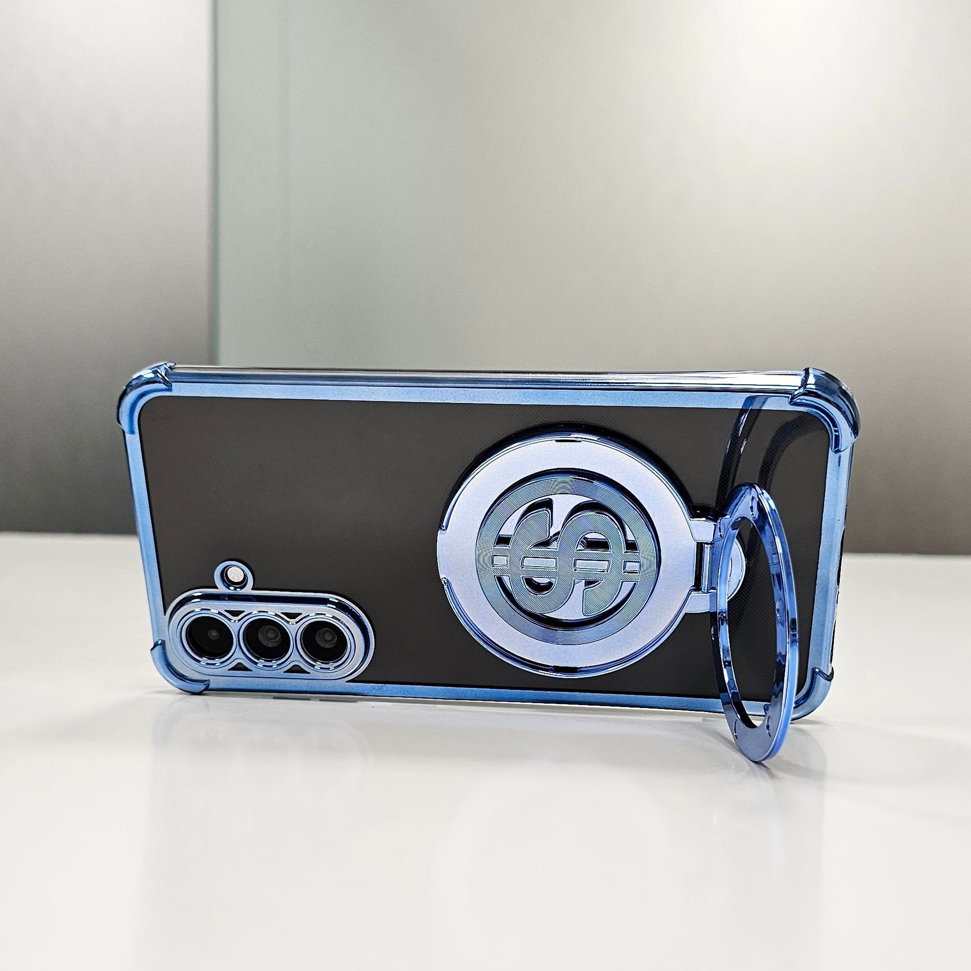 Samsung Galaxy A17 Blue Dollar Back  Cover