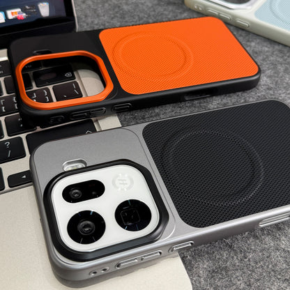 Oppo Find X9 5G Fine Mesh Pattern Matte Magnetic MagSafe Case