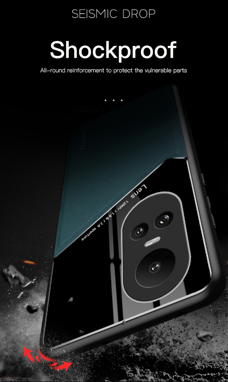 Oppo Reno 10 5G Luxury Generous® Leather Protective Back Case