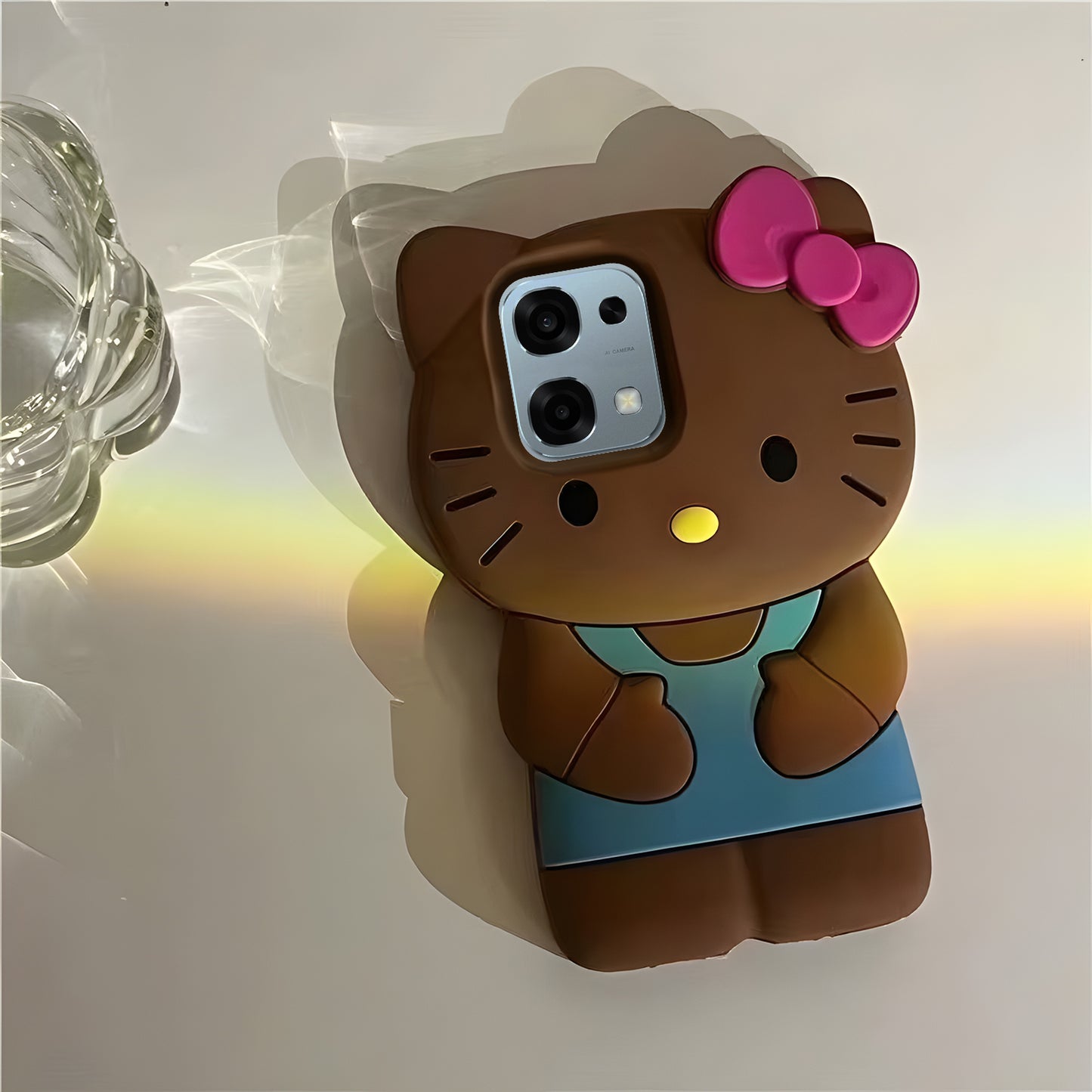 Oppo F31 5G Cute Kitty 3D Cartoon Soft Silicone Cover