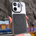 Oppo Find X9 5G Fine Mesh Pattern Matte Magnetic MagSafe Case