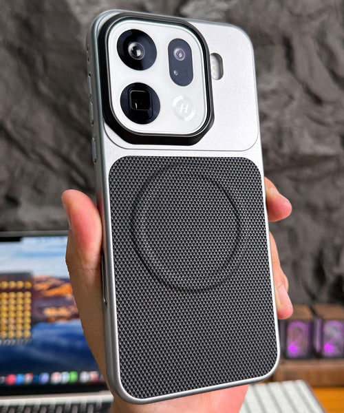 Oppo Find X9 5G Fine Mesh Pattern Matte Magnetic MagSafe Case