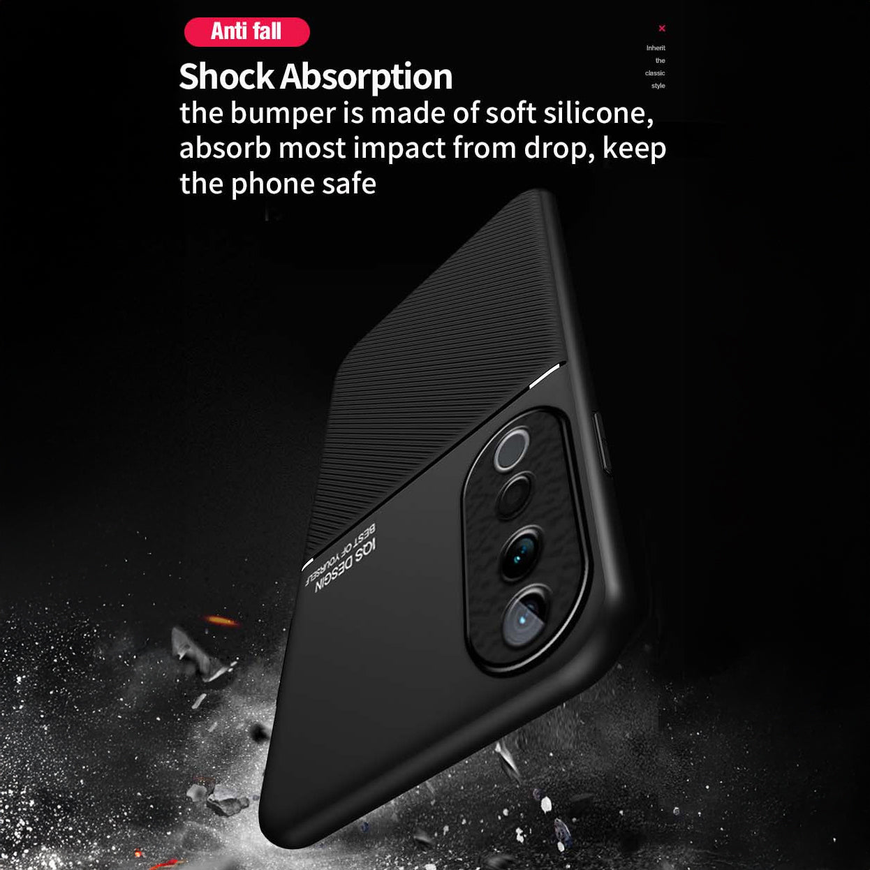 Vivo V40/V40 Pro 5G Hybrid Shockproof Protection Back Cover