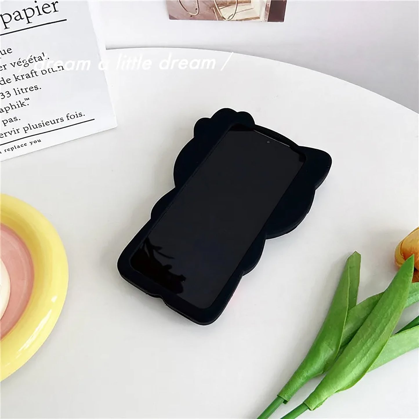 Samsung Galaxy A36 5G Cute Kitty 3D Cartoon Soft Silicone Cover