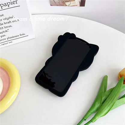 Samsung Galaxy A36 5G Cute Kitty 3D Cartoon Soft Silicone Cover