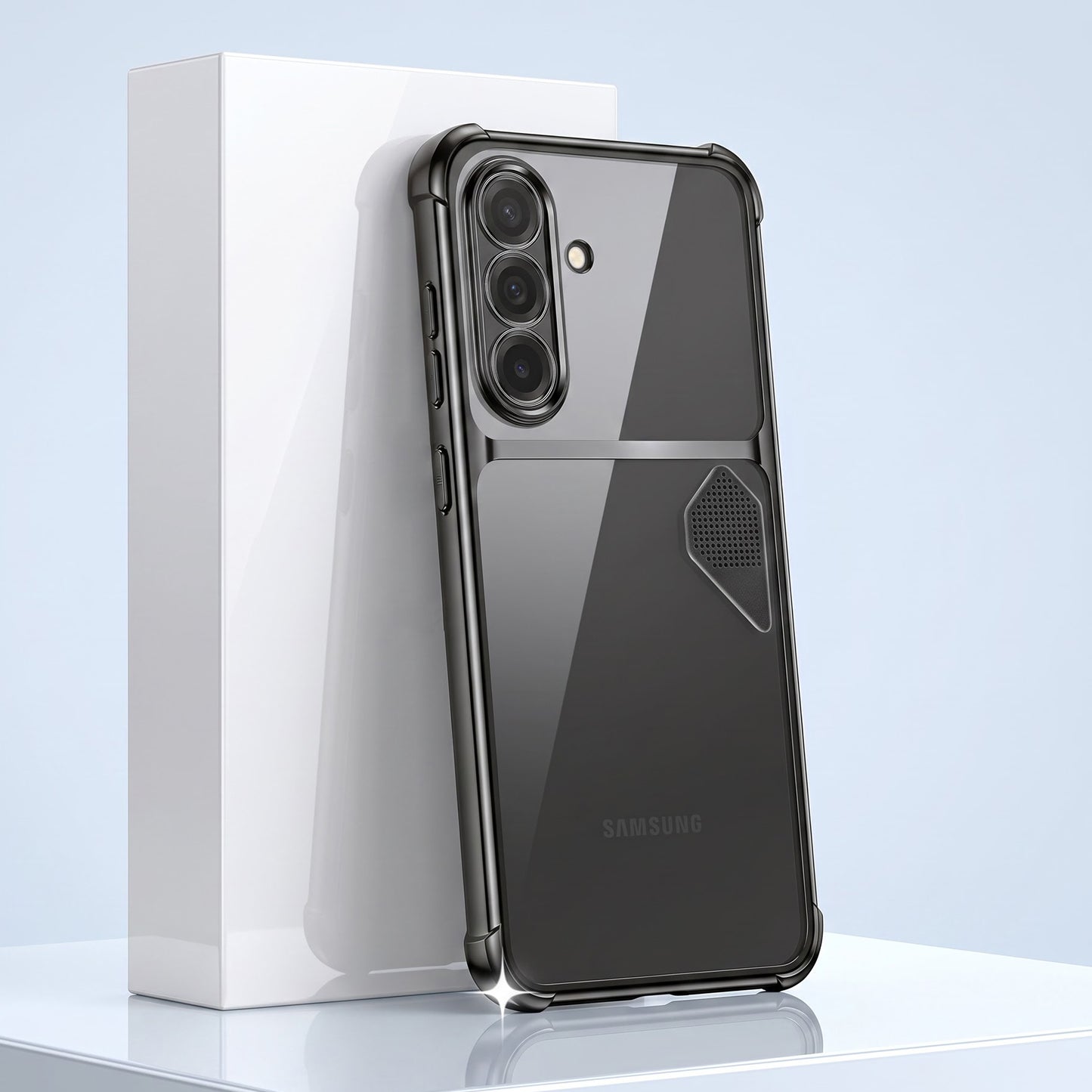 Samsung Galaxy A36 5G Dual-Tone Transparent Shockproof Heat Dissipation Case