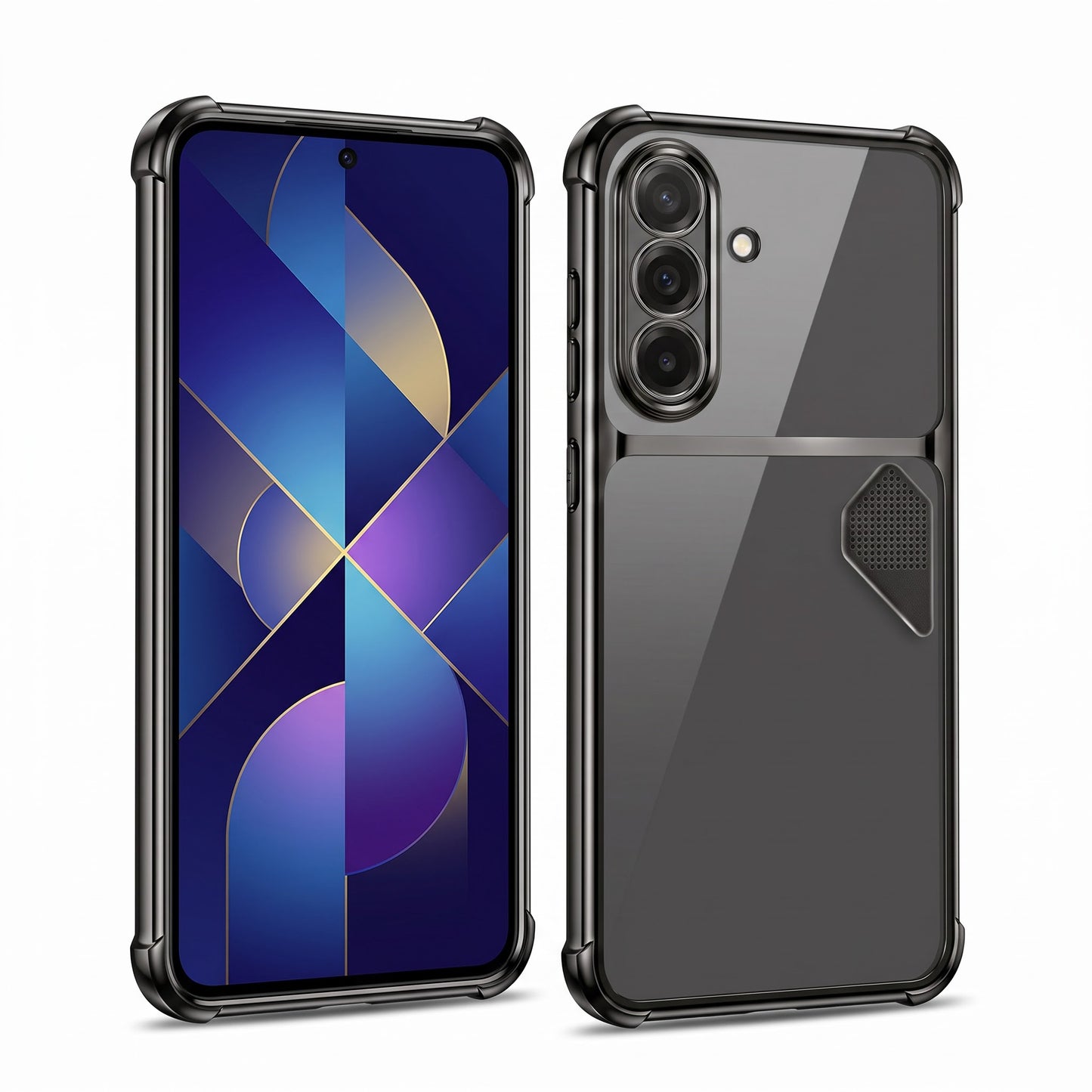 Samsung Galaxy A36 5G Dual-Tone Transparent Shockproof Heat Dissipation Case