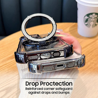 Oppo Reno 15 5G Premium Stress Buster Wheel Rotating Shockproof Airbags Case