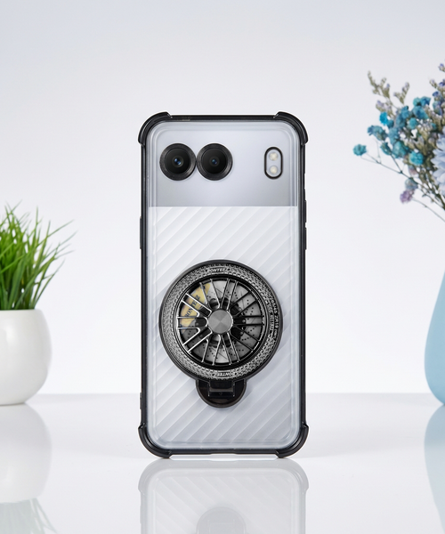 OnePlus Nord 4 5G Premium Stress Buster Wheel Rotating Shockproof Airbags Case
