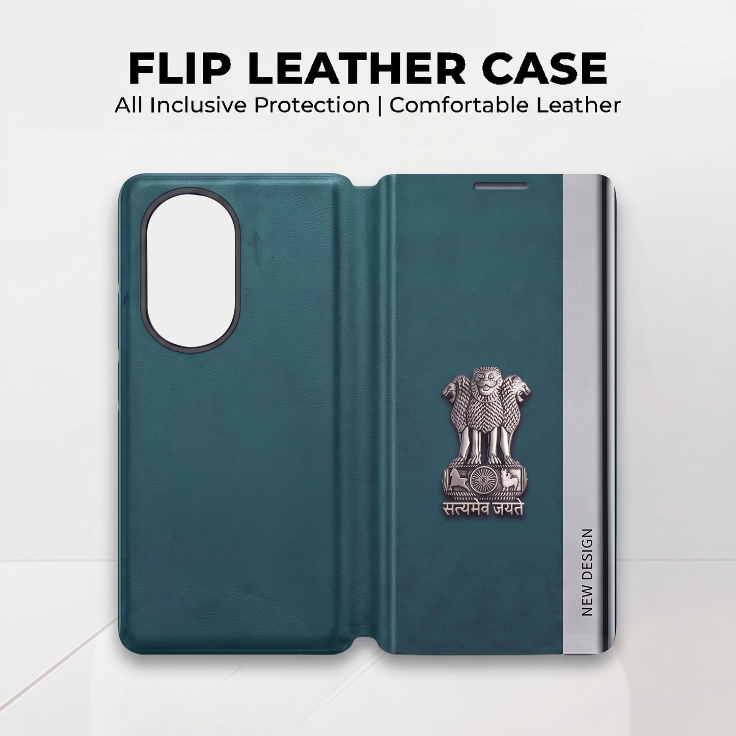Vivo V40 Pro 5G Satyamev Jayate Flip Leather Case
