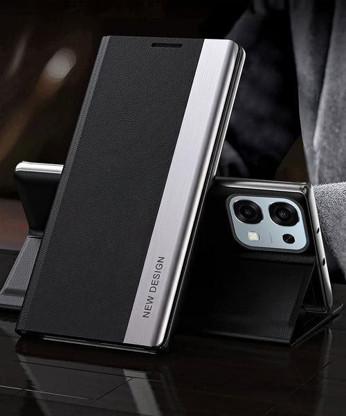 Vivo T5x 5G Satyamev Jayate Metal Emblems Flip Leather Case