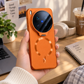 Vivo X300 & X300 Pro 5G MagSafe Orange Camera Ring Stand Shockproof Protective Case