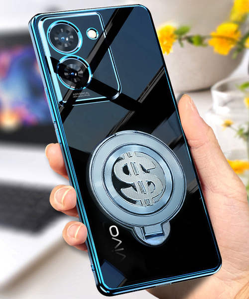 Vivo Y28s 5G Electroplating Dollar Case