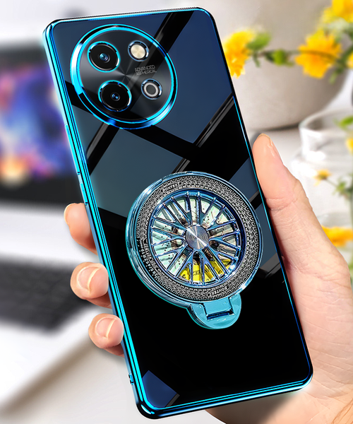 Vivo Y58 5G Ferrari Wheel Electroplating Case