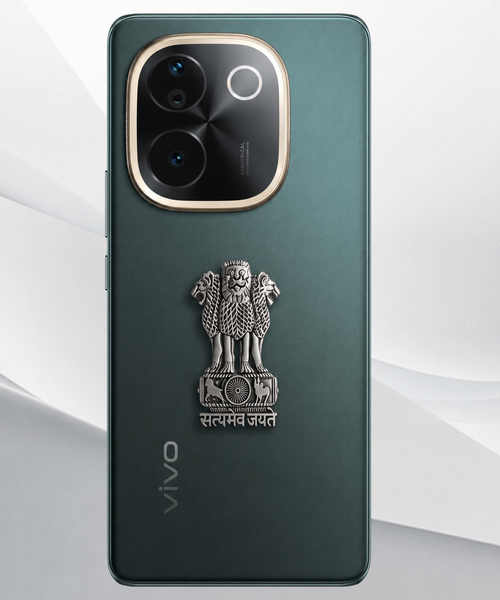 Vivo T3 Pro 5G Compatible Satyamev Jayate 3D Metal Emblem Sticker