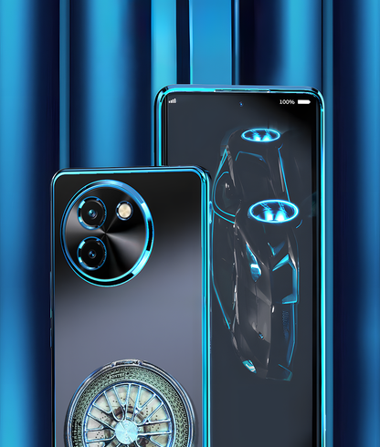 Vivo T3x 5G Ferrari Wheel Electroplating Case