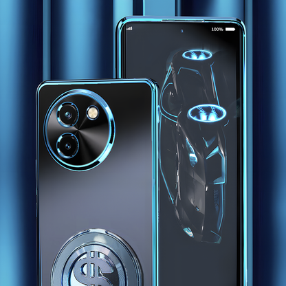 Vivo T3X 5G Electroplating Dollar Case