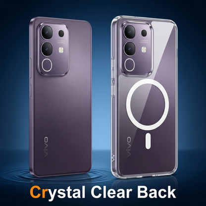 Vivo T4x 5G Clear Anti-Yellow MagSafe Protective Case