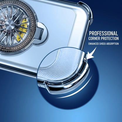 Vivo T5x 5G Premium Stress Buster Wheel Rotating Shockproof Airbags Case