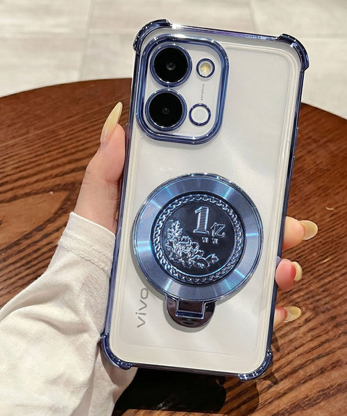 Vivo T5x 5G Premium Billion Wheel Rotating Shockproof Airbags Case