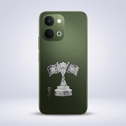 Vivo T5X 5G Compatible Satyamev Jayate 3D Metal Emblem Sticker