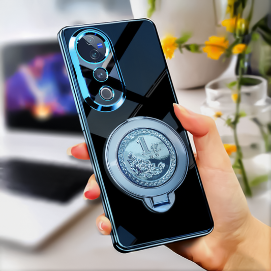 Vivo V40 Pro 5G Electroplating Billion Wheel Case
