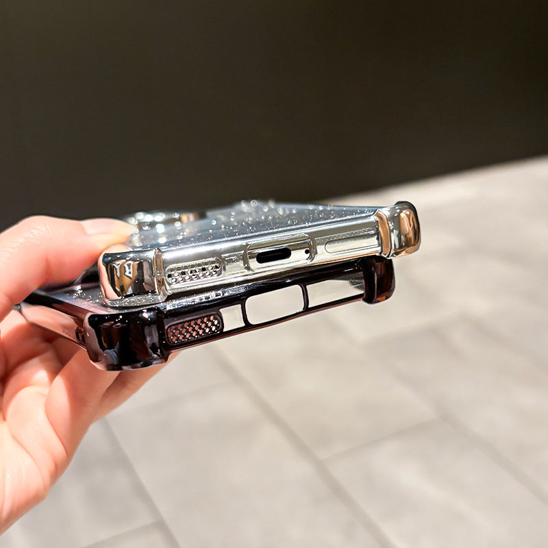 Vivo V50 5G Luxury Shimmer Shockproof Airbag Case