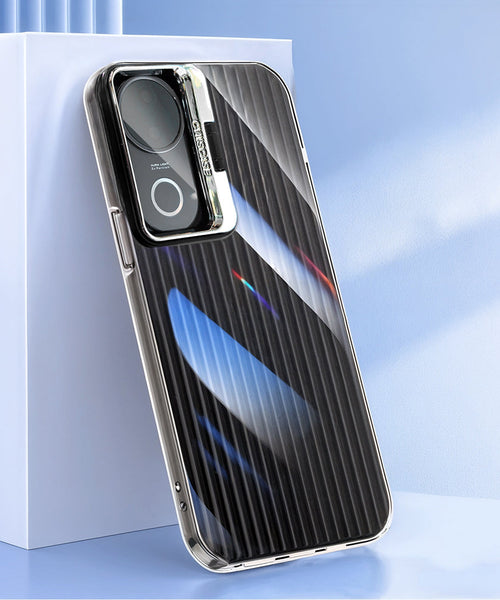 Vivo V50 5G Luxury Dual Layer Hybrid Camera Ring Stand Case