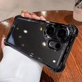 Vivo T4 Pro 5G Transparent Shockproof Case With Airbag Corners