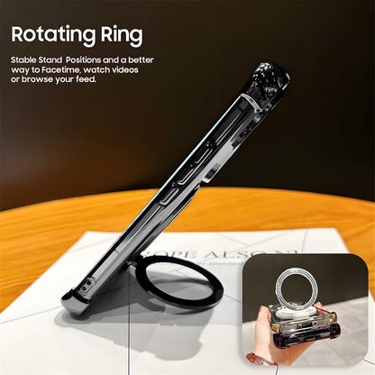 Vivo V70 FE 5G Premium Stress Buster Wheel Rotating Shockproof Airbags Case