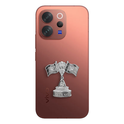 Vivo V70 5G Compatible 3D Indian Metal Flag Emblem Sticker