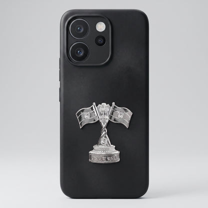 Vivo V70 5G Compatible 3D Indian Metal Flag Emblem Sticker