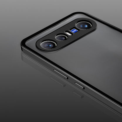 Vivo X300 FE 5G Aluminium Metal Bumper Shield Transparent Back Case