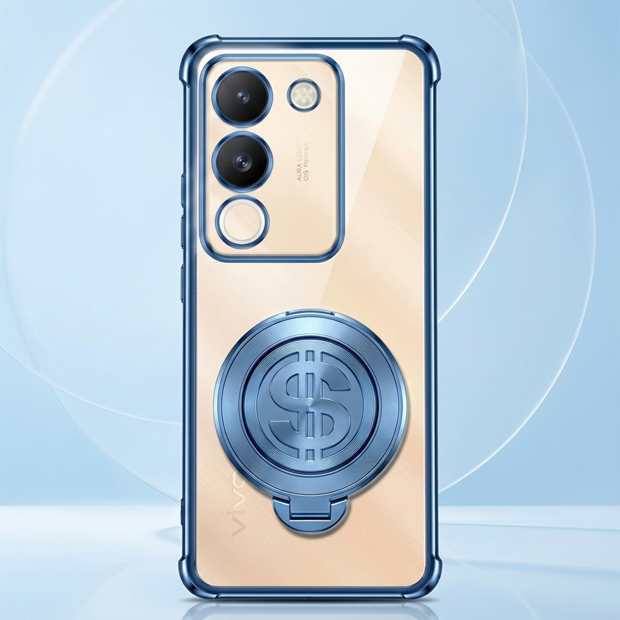 Vivo Y200 5G Astro Money Magnet Rotating Case – ELECTRO CASES