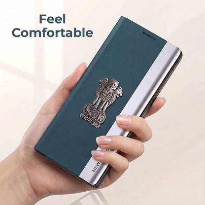Vivo Y200e 5G Satyamev Jayate Flip Leather Case
