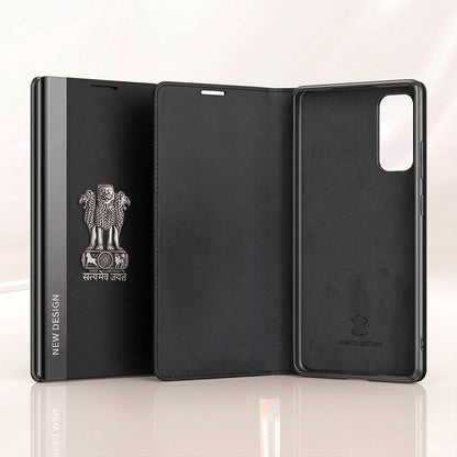 Vivo Y200e 5G Satyamev Jayate Flip Leather Case