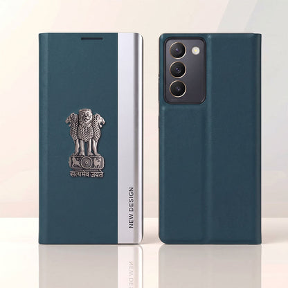 Vivo Y200e 5G Satyamev Jayate Flip Leather Case