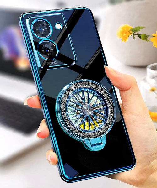 Vivo Y28s 5G Ferrari Wheel Electroplating Case