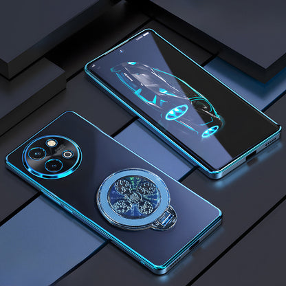 Vivo Y58 5G Electroplating Reflective Fidget Rotating Back Case